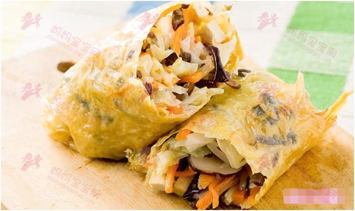 产后私房菜千张豆腐卷