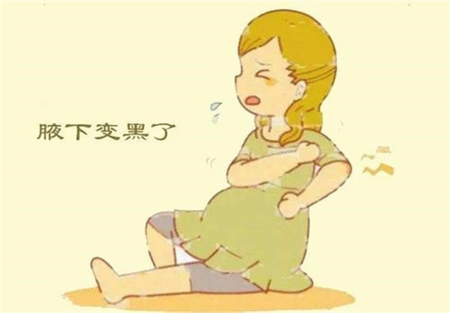 孕中期雌激素的增加会使皮肤变黑（正常生理现象）