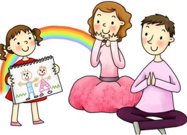 对宝宝不嘲笑，应积极鼓励培养孩子自信