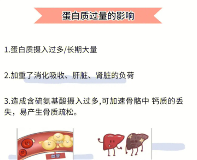 蛋白质吃多了有什么危害