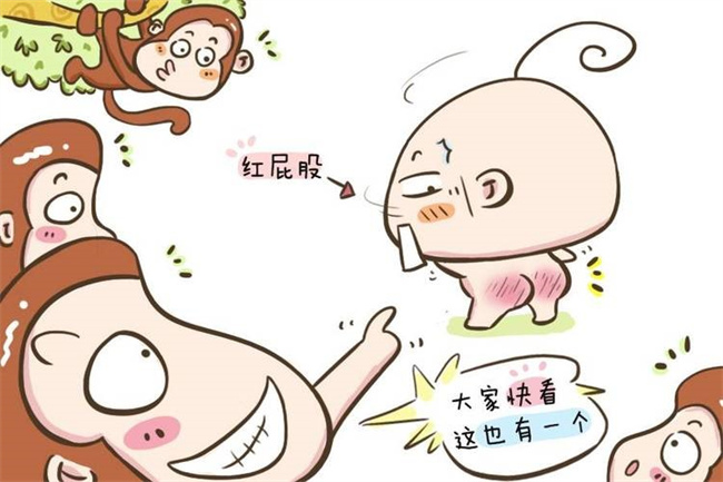 什么原因造成的婴儿红屁股