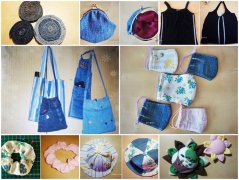 旧衣物再利用：创意改造两款有用小物品