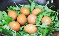 艾叶煮鸡蛋，味道不再难以抗拒