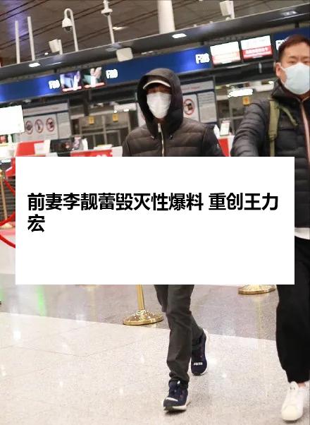 前妻李靓蕾毁灭性爆料 重创王力宏