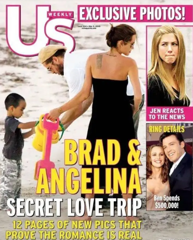 裘莉带孩子们大吃大喝狂买 要把小布的钱花光？