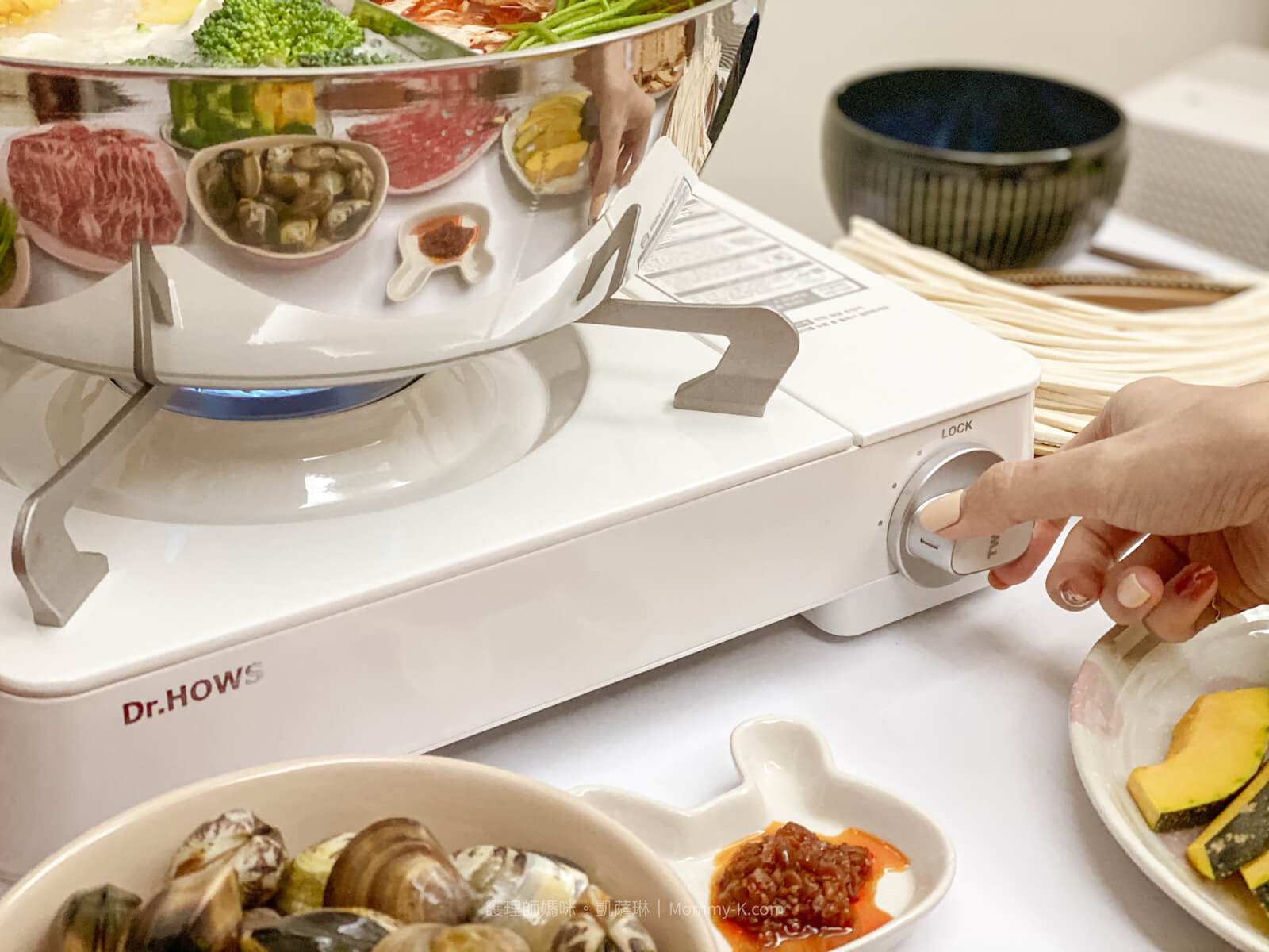 最美瓦斯炉！韩国DR.HOWS TWINKLE STOVE 卡式瓦斯炉 、精选日韩食品