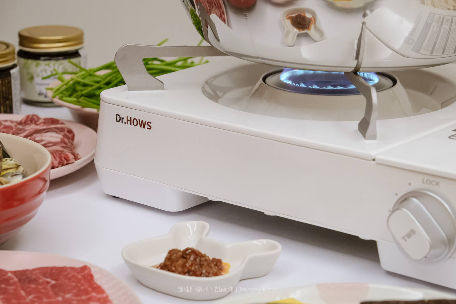 最美瓦斯炉！韩国DR.HOWS TWINKLE STOVE 卡式瓦斯炉 、精选日韩食品