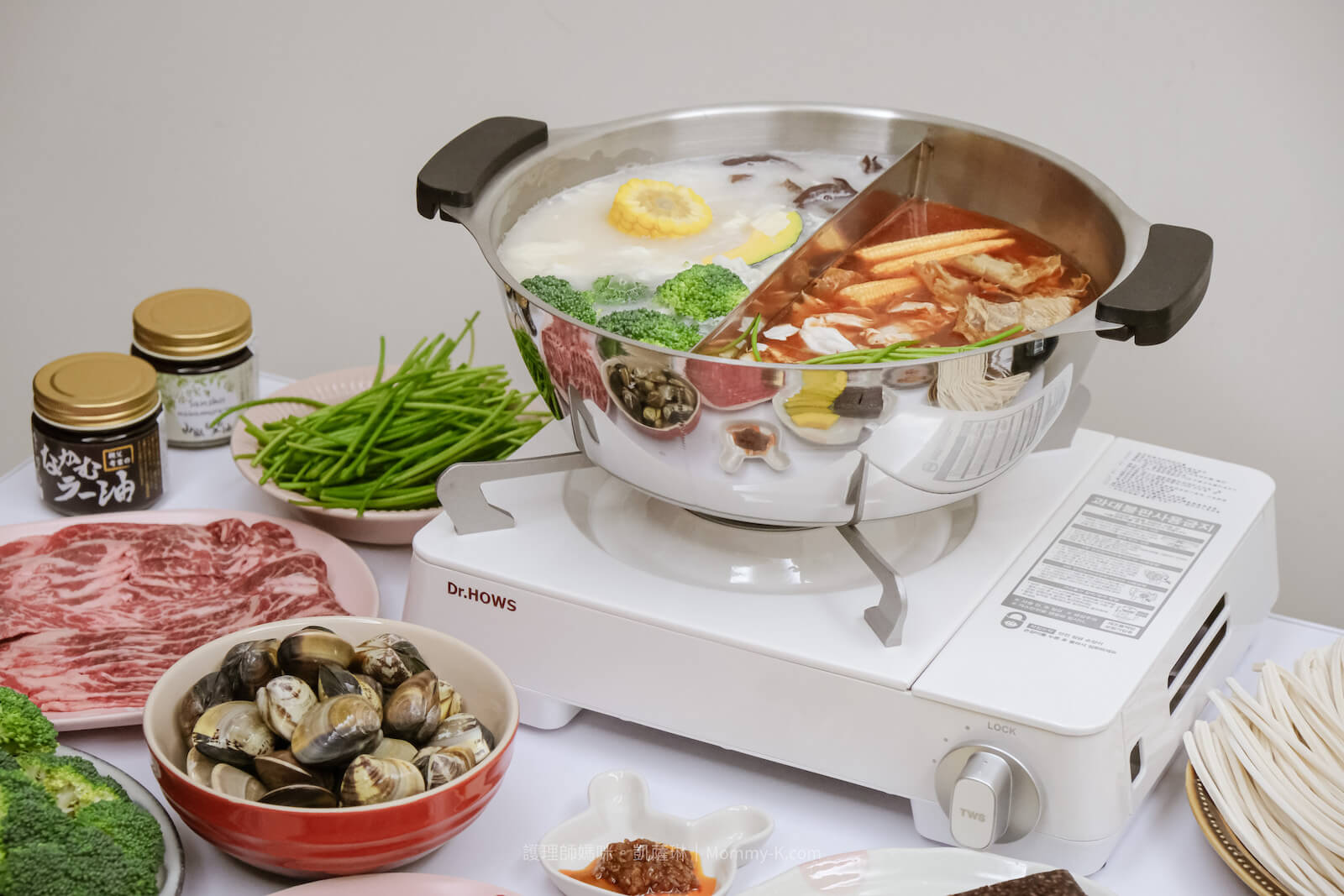 最美瓦斯炉！韩国DR.HOWS TWINKLE STOVE 卡式瓦斯炉 、精选日韩食品