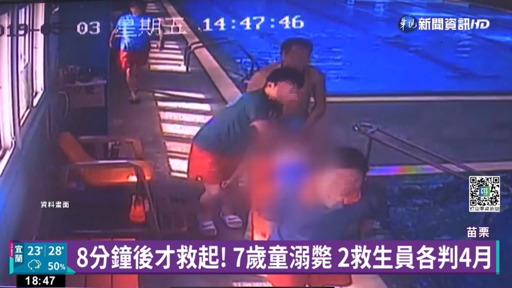 7岁童溺水8分钟却无人发现!安亲班老师独留7童在泳池玩水近半小时