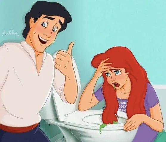 太真实！插画家以妈妈经历，画出公主怀孕生子全过程。公主真的幸福吗？