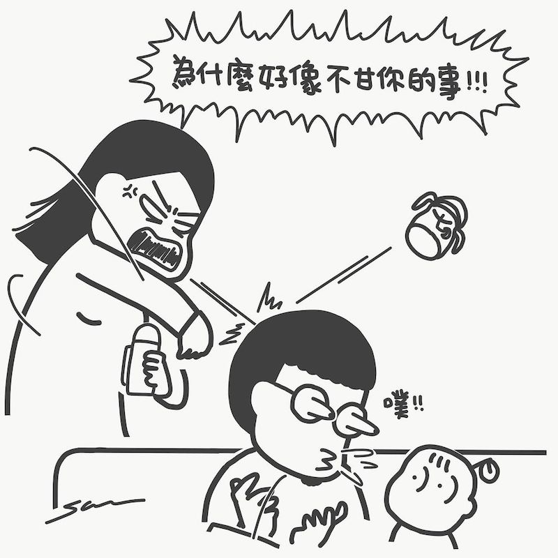 忙著准备上托儿所的用品，为什么好像爸爸可以不甘他的事！