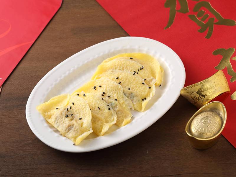 营养师特制8个月以上婴儿版蛋饺，可摄取虾肉与鸡肉的优质蛋白质