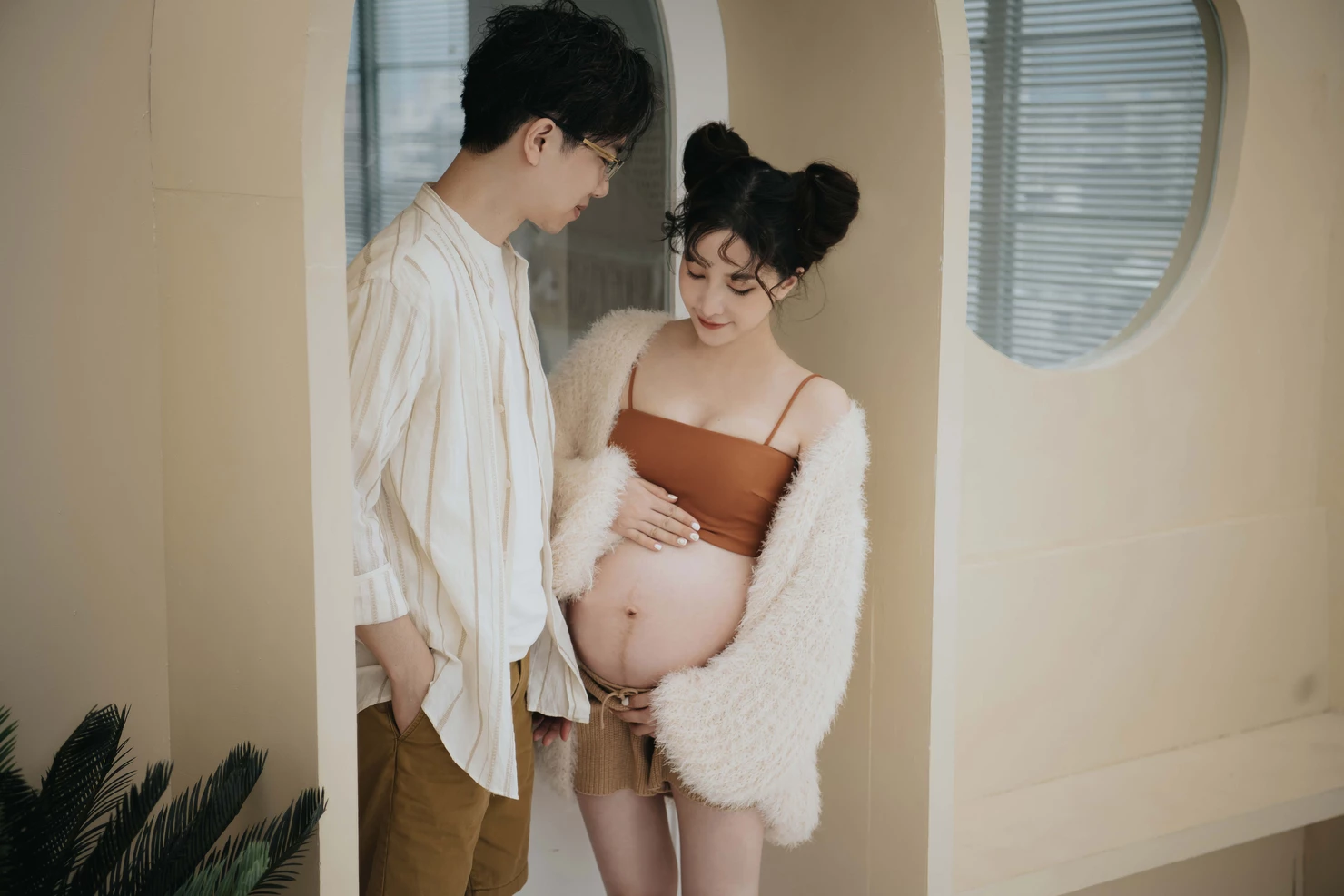 我们的第一组全家福!订制理想中的孕妇写真