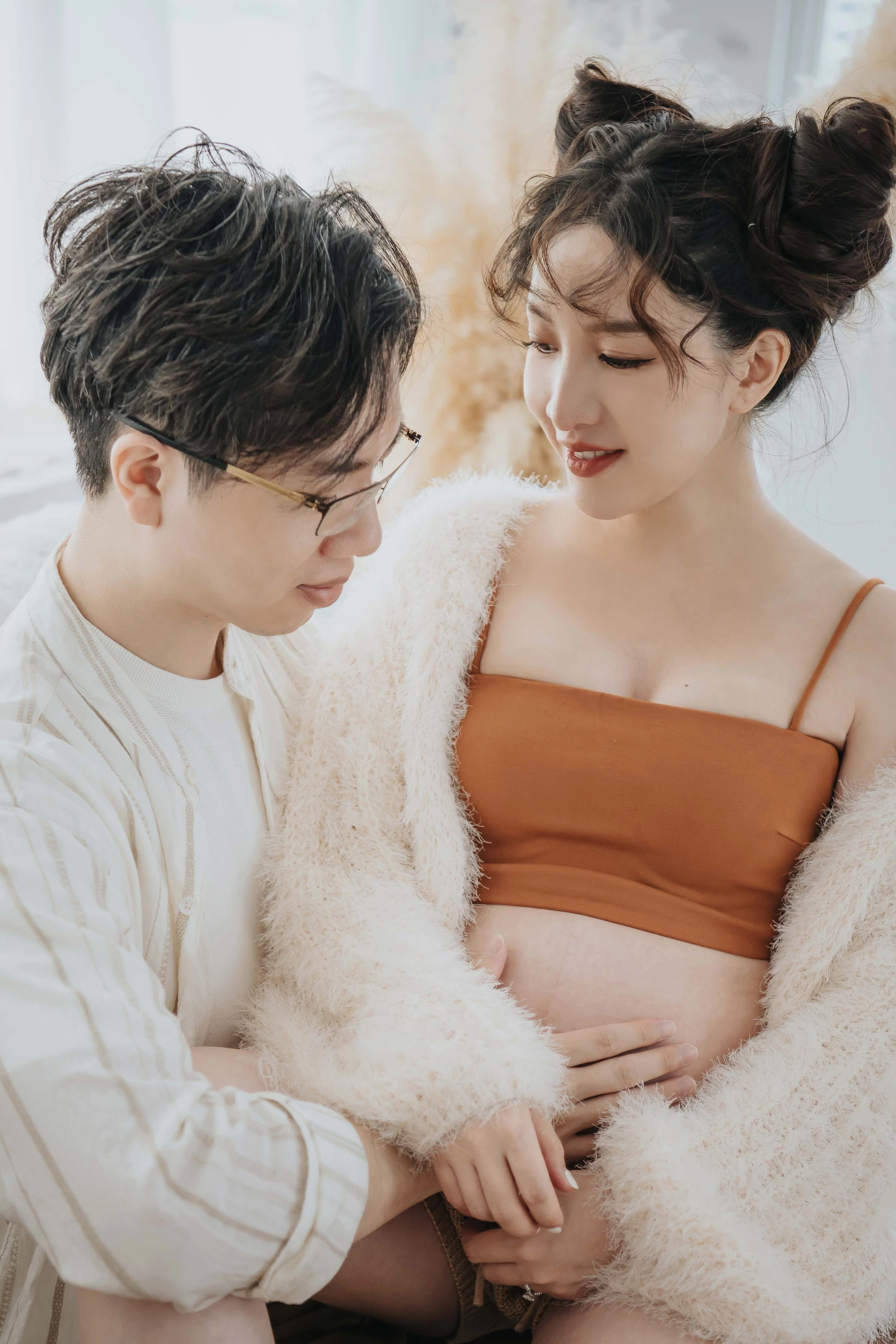 我们的第一组全家福!订制理想中的孕妇写真