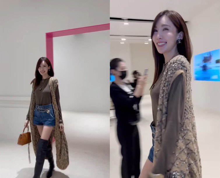 林志颖伤后渐恢复陈若仪回归走秀「7秒片」甜笑秀长腿