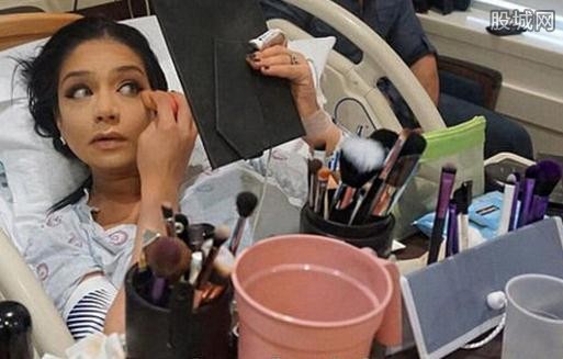 美国一孕妇边生孩子边化妆,孕期安全化妆注意7个要点