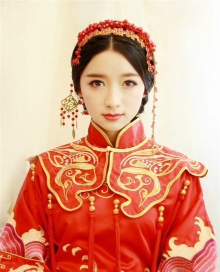 中式新娘发型