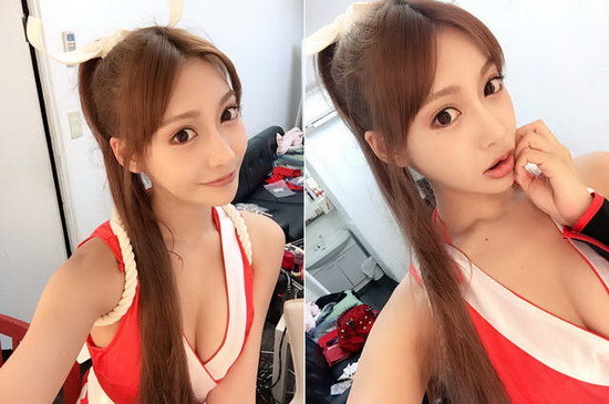 岛国漂亮美女晒胸精华贴图