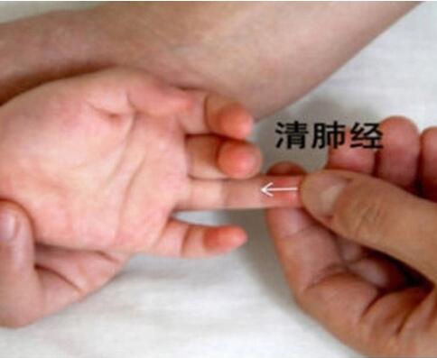 小儿推拿退烧六步图4 小儿推拿退烧六步图