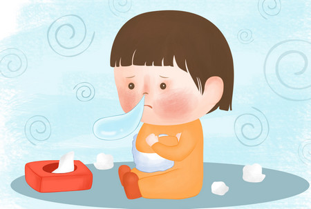 小孩感冒鼻涕流不停怎么办
