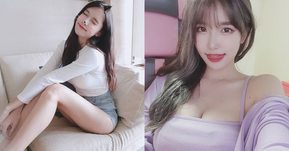 美胸Youtuber「下身小短裤太犯规」「光滑嫩腿」特引人遐想!