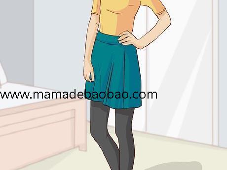 3种方法来穿好打底裤（了解打底裤的着装规则）