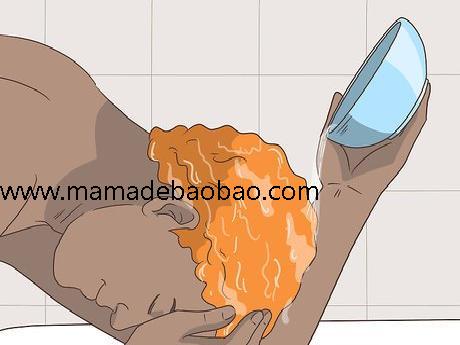 4种方法来除去头发上的染料（去屑洗发水和小苏打）