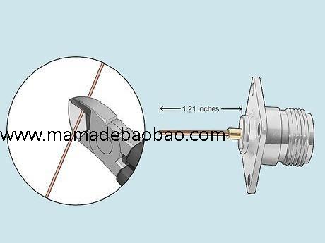 如何制作 WiFi 天线（制作回形针天线）