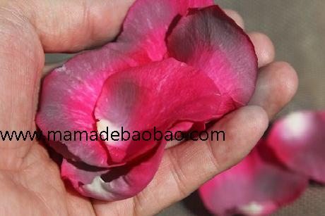 4种方法来制作干玫瑰花瓣（挑选花瓣）
