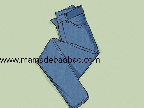 5种方法来卷牛仔裤翻边（极窄型牛仔翻边）