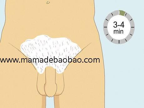 4种方法来不用剃刀也能去除男性阴毛（脱毛膏）