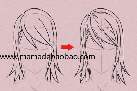 6种方法来画动漫人物的头发(男性动画人物)