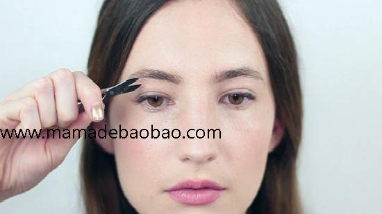 如何修眉: 10 步骤oursteps（选择最理想的眉形）