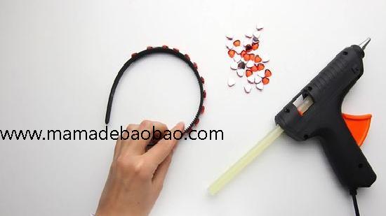 3种方法来自制发饰（制作发带）
