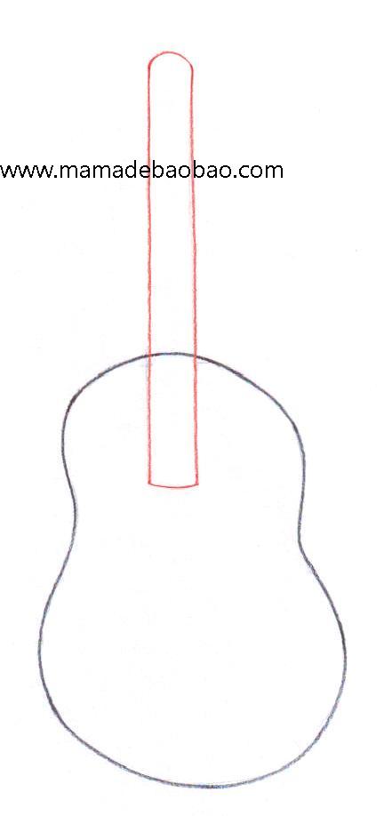 4种方法来画吉他 - （弹吉他的人）